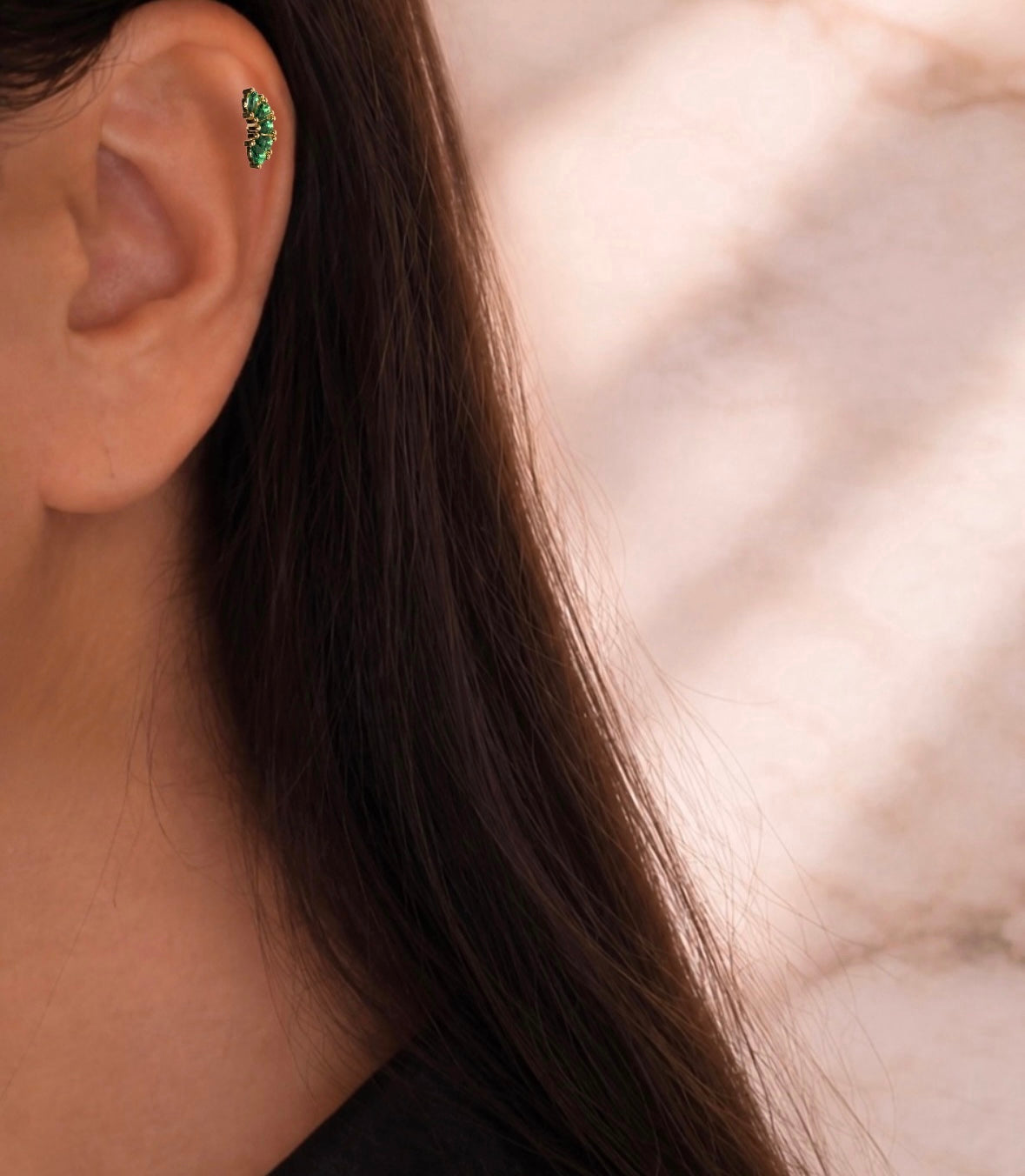 Piercing Émeraude