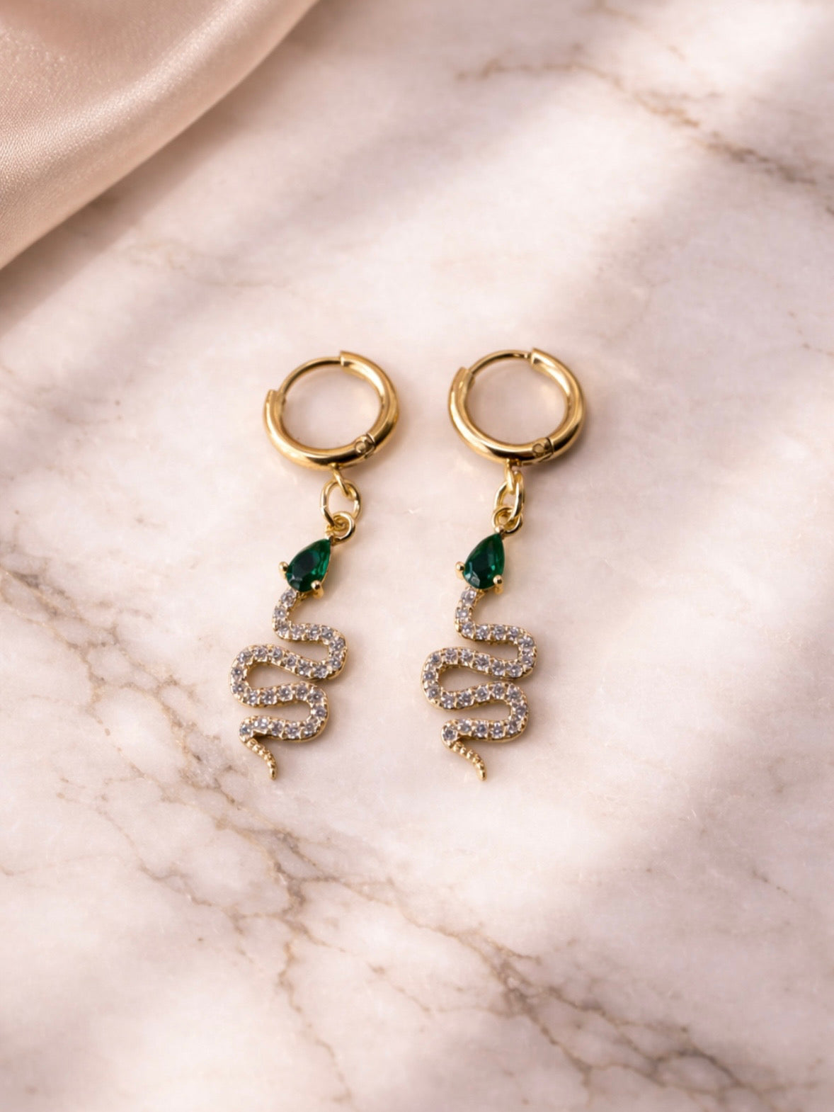 Boucle d’oreilles Ophidia