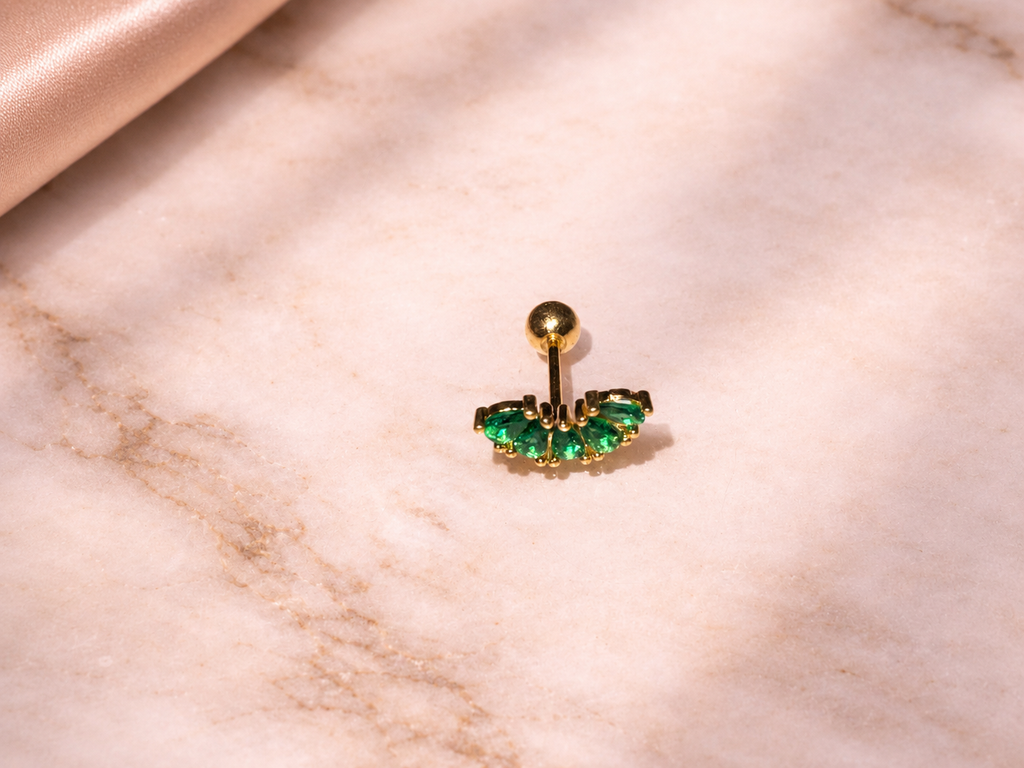 Piercing Émeraude